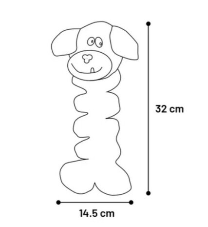 SPEELGOED FLOREO BUNGEE HOND BEIGE