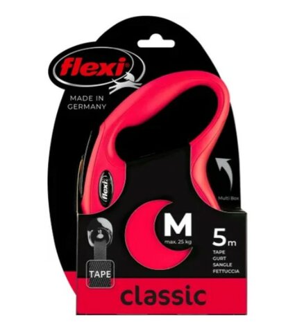 Flexi Rollijn Classic Band Rood M