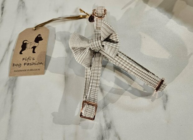 FIFI LILLY CLEAR  + BOW SAHARA+ ROSE GOLD