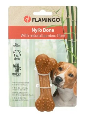 Speelgoed Nyl'o Bamboo Been met rundsmaak M