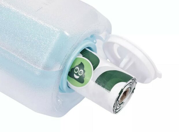 M-PETS on the road hond waterfles 600 ml - 3 in 1 - blauw