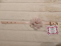 Dahlia halsband powder roze