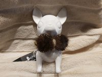 Aggie halsband bruin 25cm