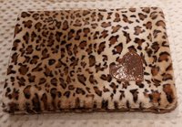 EH GIA DEKEN LEOPARD MET BRUINKLEURIG HART