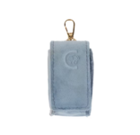 POEPZAKHOUDERTJE VELVET LICHTBLAUW