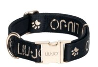 LIU JO JACQUARD COLLAR BLACK
